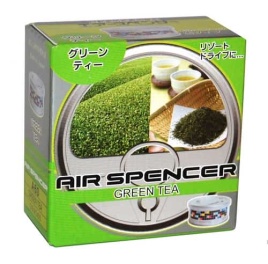 EIKOSHA Air Spencer  ароматизатор на панель меловой Green Tea зеленый чай Япония A-60   
