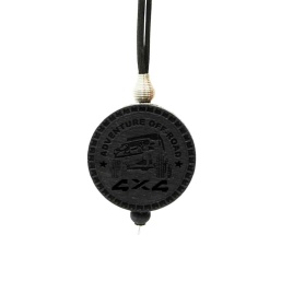 Aroma Bar Ароматизатор подвесной Адвентуре Офф Роад черный