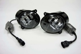 SALMAN  Фары п/туманные 5 линз Kalina Лада Granta Гранта Datsun LED 60W 4800LM 2шт гарант 6 мес