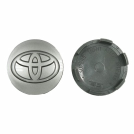 Колпачок ступицы Toyota 60/57 серебро TechLine КиК Слик (198787)