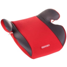 Skyway  автокресло подушка Школьник1 22-36 кг 6-12 лет серо-красное   