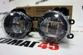 MTF фары противотуманные светодиодные линза Toyota Lexus 5000К 10Вт взамен штатных 2шт гарант 1 год