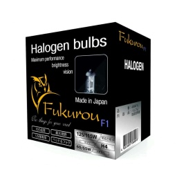 Fukurou  F1 лампа H4 12V 60/55W (125/115W) Япония 2шт   