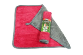 Li-Sa Микрофибровое полотенце для полировки и сушки авто 32х43см плотность 600г/м2 1шт   