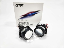 GTR HL-5 светодиодные Би-Led линзы 3.0" 12V 50W 5500K 4200Lm 1 чип гарантия 12 месяцев 