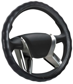 Senator Vermont оплетка руля Размер XL натуральная кожа черная  