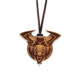 Aroma Bar Ароматизатор подвесной Бык коричневый