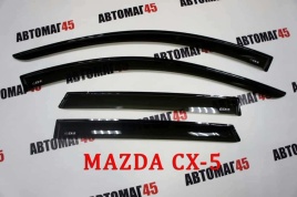 VAD  дефлекторы окон Mazda Мазда CX-5 2011-2017г 1 поколение комплект 4шт   