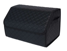 Органайзер  багажника кофр экокожа черный с черной ниткой 60 x 30 x 30см MAXIMAL Big   
