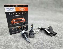 MTF Cyber light светодиодные лампы LED 2шт HB3(9005) 12В 45W 6000K 3750Lm гарантия 12мес   
