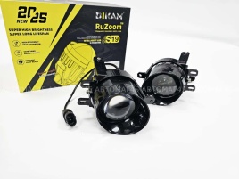 Ruzoom S19 Фары противотуманные 1 линза Toyota/Lexus LED 80W 7500LM 2шт гарантия 6 мес