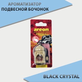 Areon  ароматизатор подвесной бочонок Вlack crystal   