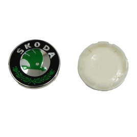 Колпачок ступицы Skoda 55/52 зеленый (208243)