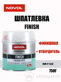 NOVOL  шпатлевка FINISH финишная 0,75кг   