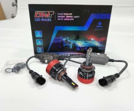 DMT-S30 лампы LED 2шт HB3/HB4/HIR2 12В 75W 5500K 6000Lm  с обманкой гарантия 6мес   