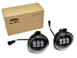 SALMAN  Фары п/туманные 3 линзы Chevrolet Cruze Шевроле Круз LED 50W 2шт гарантия 6мес 