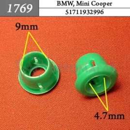 1769 Клипса пистон для BMW Mini Cooper