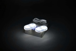 C2R Подсветка салона 6 диодов белый свет 2шт