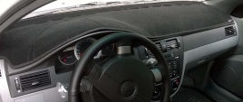 Накидка на панель Daewoo Gentra Дэу Джентра 2013-2016г Chevrolet Lacetti Лачетти седан карпет