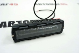 C2R Светодиодная фара прямоугольная 6 линз ровная СТГ 10-30V 30Вт 6000K 2000Lm 1шт гарант 3мес G0140