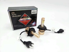 C2R V13 чип CSP LED 2шт H4 26В 6500К 2000Lm гарантия 4мес   