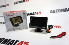 Sho-Me Монитор 43D  универсальный автомобильный 4,3" 480x72   