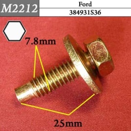 М2212 Автокрепеж металлический 