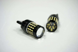 C2R  лампа светодиодная Т20 21W/5W 400Lm 54 SMD Granta Vesta Renault биполярн белая 2шт гар 1мес