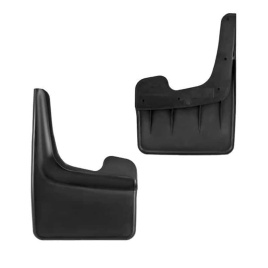 AER  брызговики универсальные большие пластик черные 35х24см  2шт    