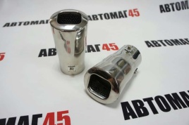 Насадка  на глушитель № ZXQ-100 сталь   