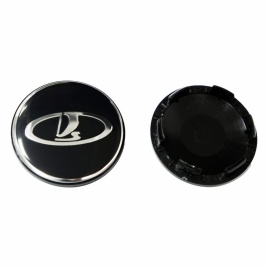 Колпачок ступицы Lada 56/62мм КИК черный (221243)
