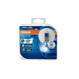 Osram  лампа H4 Cool Blue 12V 100 90W 5000К белый 2шт   