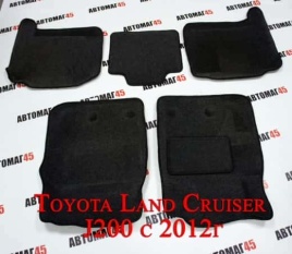 BORATEX  коврики в салон 3D ворс Toyota Land Cruiser J200 12-20г Lexus LX 570 12-20г комплект 5шт