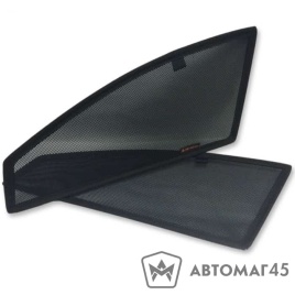 Шторкофф  каркасные шторки на магнитах Kia Sportage 4 Спортаж 4 2016-2022г премиум сетка пер 2шт 5%