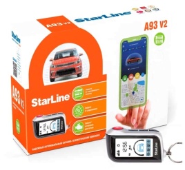 StarLine  A93 ver 2.0 2Can+2Lin сигнализация 2 брелка автозапуск двусторонняя связь без сирен