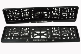 Рамка  номерного знака Mitsubishi   