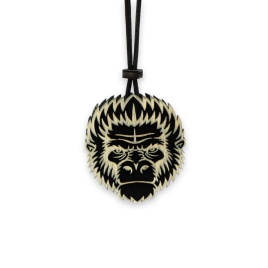 Aroma Bar Ароматизатор подвесной Горилла черно-белый