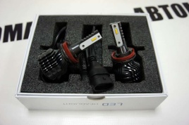 EVO Q5 чип CSP LED 2шт H11 12В 20W 4300К 3000Lm с обманкой гарантия 5мес   