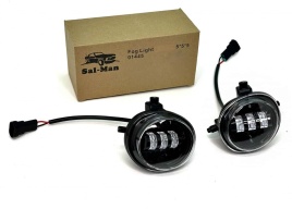 SALMAN  Фары п/туманные 3 линзы Mazda 3 (11-13) Mazda 6 (05-18) CX5 (11-15)  LED 50W 2шт гарант 6мес