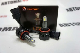 LTway  V3 светодиодные лампы LED 2шт H11 12В 30W 6000K 3900Lm с обманкой гарантия 5мес  