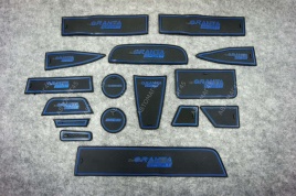 Коврики в ниши Лада Lada Гранта Granta синие буквы 16пр.