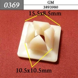 0369 Клипса пистон для GM