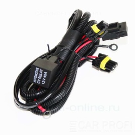 Carprofi Проводка  универсальная для ПТФ разъем HB4/HB3   