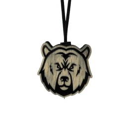 Aroma Bar Ароматизатор подвесной Медведь черно-белый