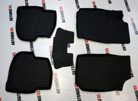Коврики  в салон Volkswagen POLO седан 2009-2020г Skoda Yeti с 2009г комплект 4шт    фото 2