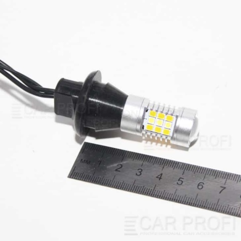 Carprofi  Лампа светодиодная P21W Дхо и поворотник 31 SMD гарантия 3 месяца CP-3030 new фото 8