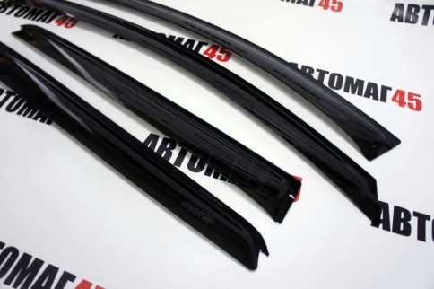 ANVair  дефлекторы окон Лада Lada Vesta Веста Vesta SW SW Cross NG комплект 4шт    фото 6