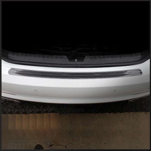 Защитная накладка на пороги авто универсальная карбон 3м фото 5