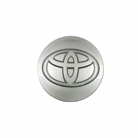 Колпачок ступицы Toyota 60/57 серебро TechLine КиК Слик (198787) фото 4