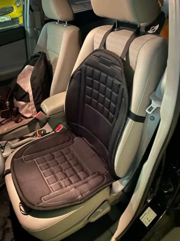 AVS  накидка с подогревом 2 режима 35-45Вт черный гарантия 1 год HC-175   фото 7